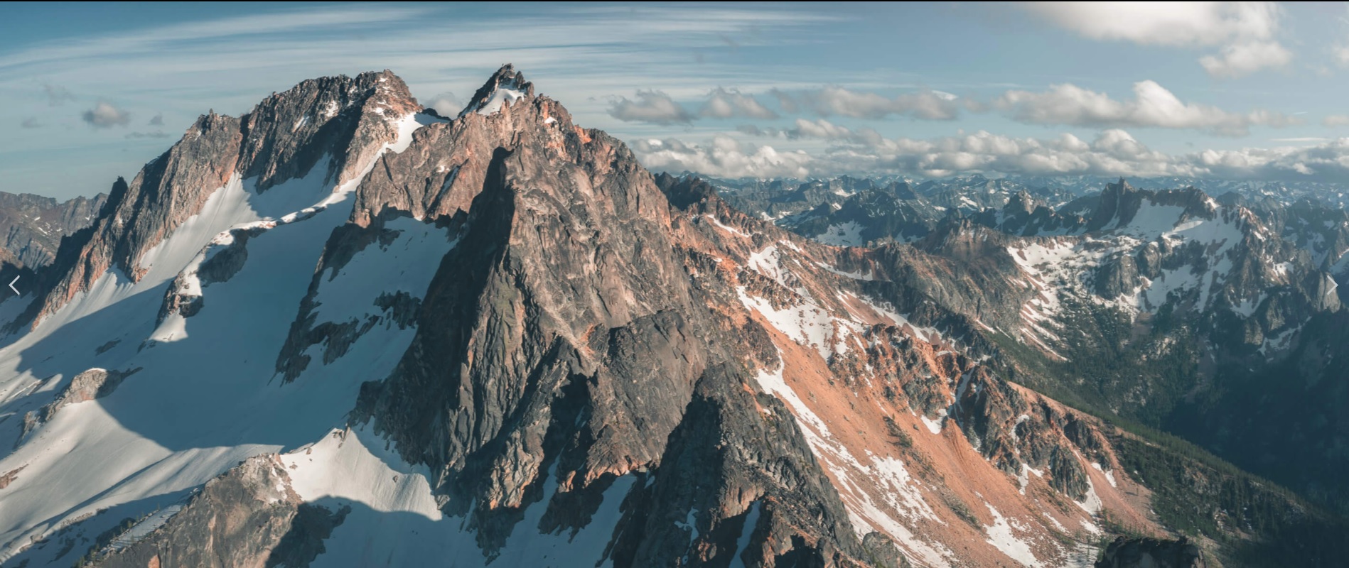 góry widziane z lotu drona